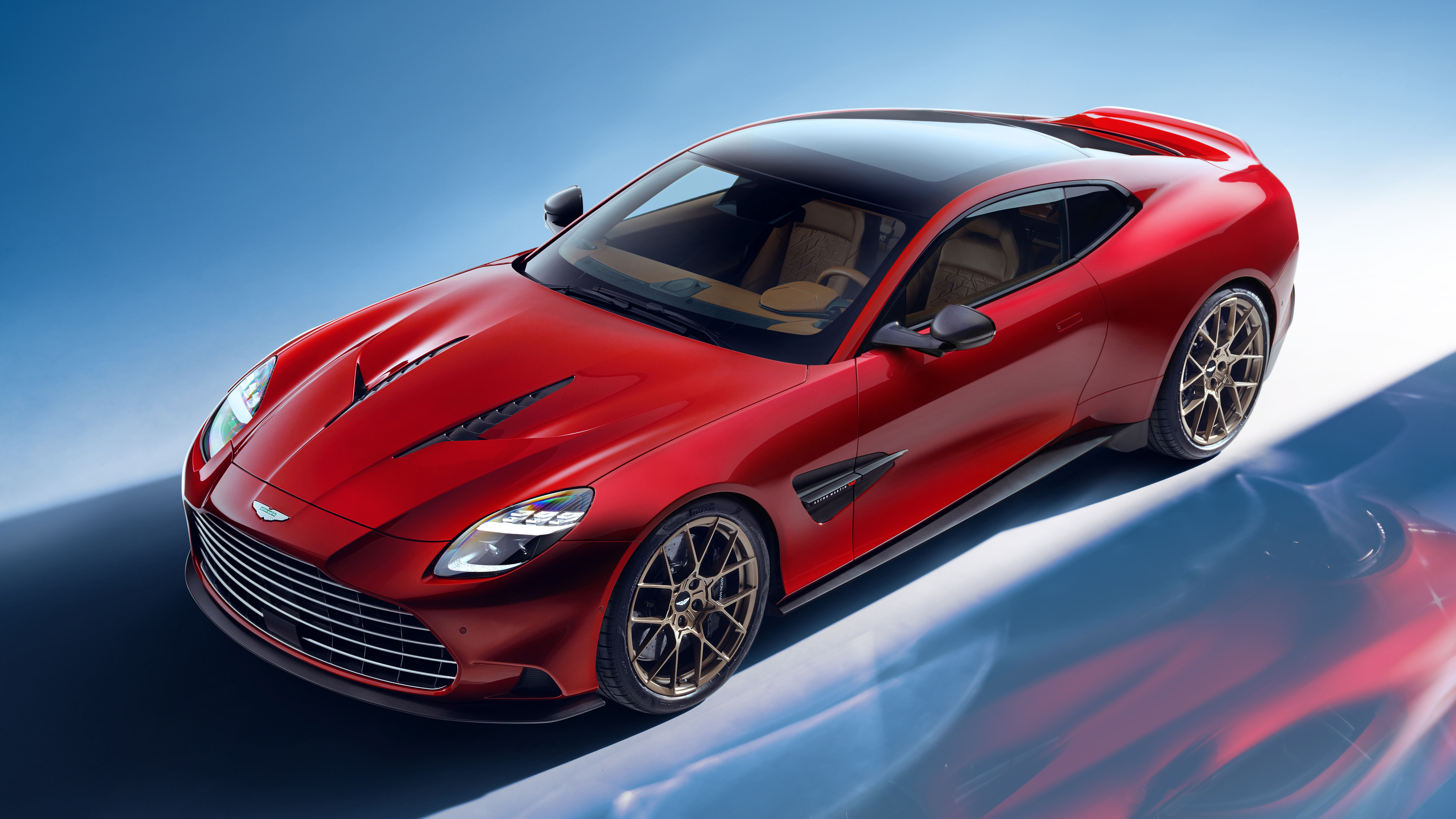 This is the new extra-long Aston Martin Vanquish: the most